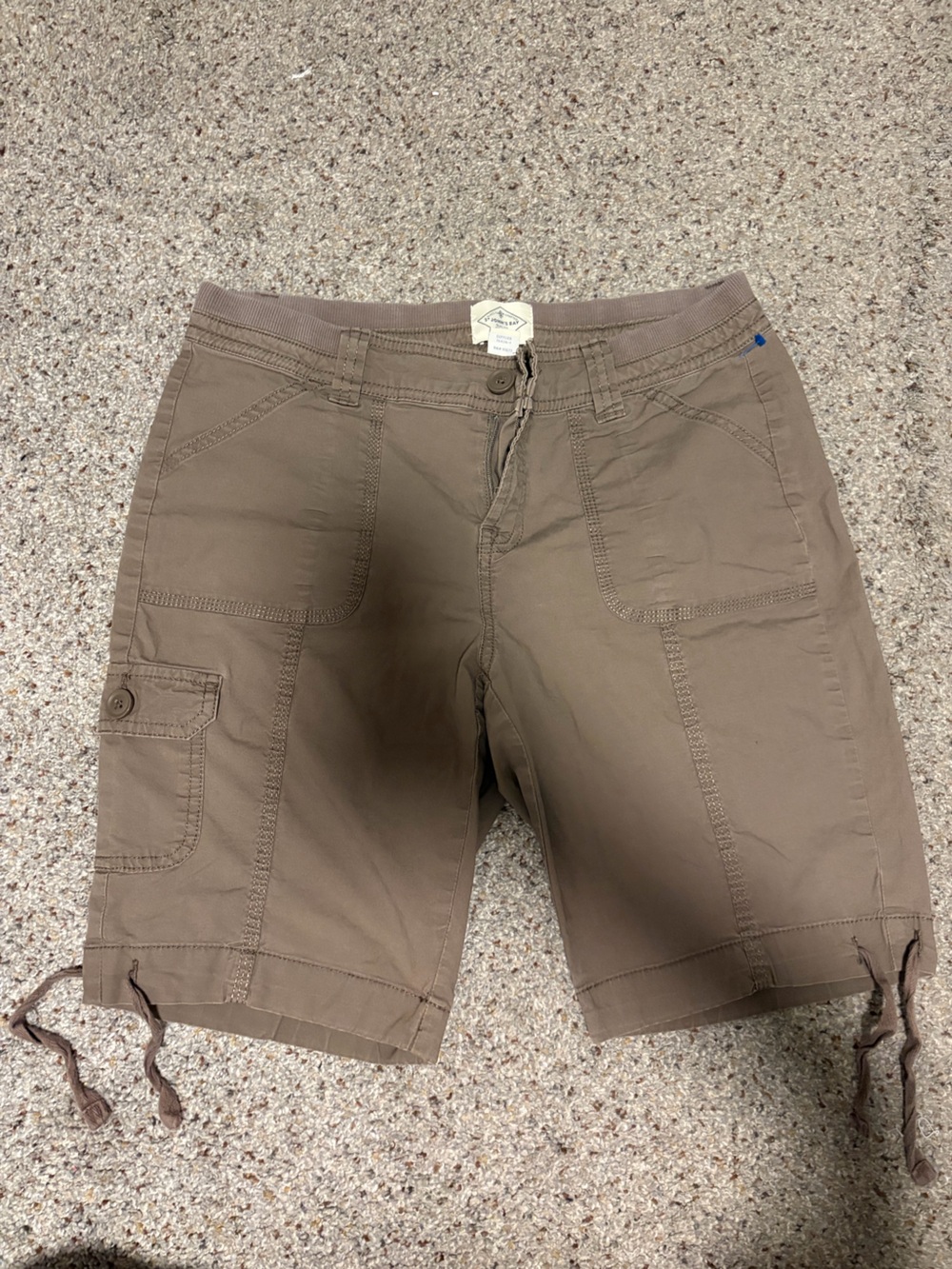 St John Bays Women’s Brown Cargo Jorts